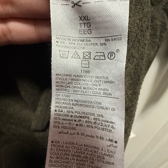 Old Navy Short Sleeve Olive Tee - Picture 3 of 3